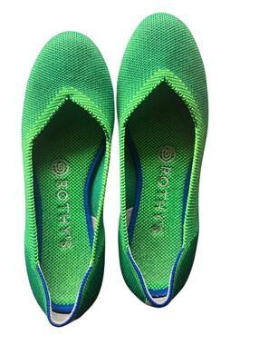 Rothy's Women's Slip-On Flats in Green